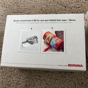Binder Attachment #88 for Bias Tape & #71 & #38
